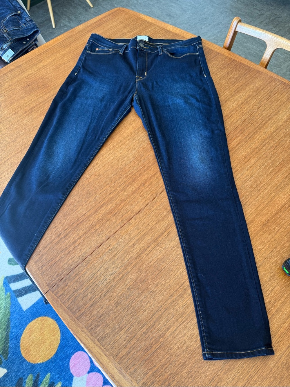 Hudson Jeans Skinny in Deep Indigo